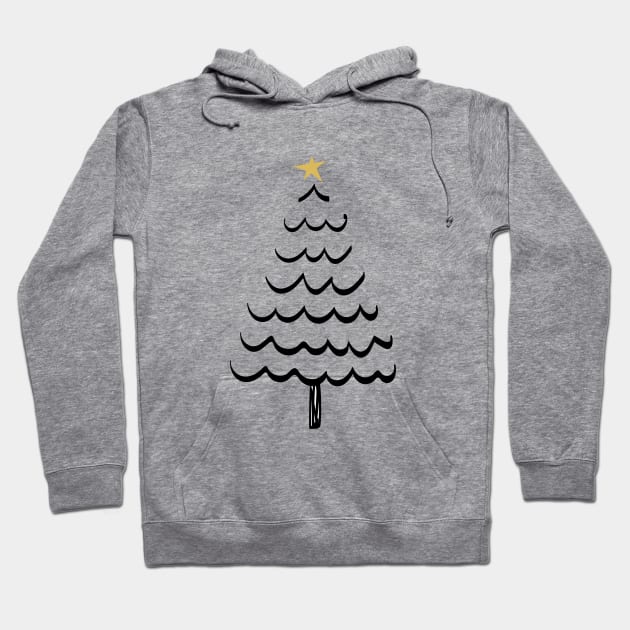 Christmas Tree Star Hoodie by My_Store